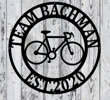 Load image into Gallery viewer, Metal Bike Wall Art