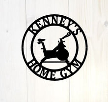Load image into Gallery viewer, Gym Sign | Personalized Home Gym Sign | Custom Metal Gym Sign | Home Gym Sign | Cross Fit Sign