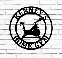 Load image into Gallery viewer, Gym Sign | Personalized Home Gym Sign | Custom Metal Gym Sign | Home Gym Sign | Cross Fit Sign