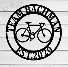 Load image into Gallery viewer, Metal Bike Wall Art