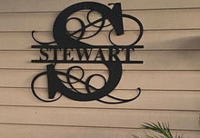 Load image into Gallery viewer, Swirl Split Monogram