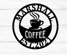 Load image into Gallery viewer, Coffee and Tea bar Sign