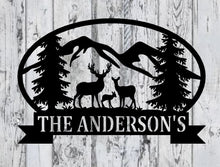 Load image into Gallery viewer, Monogram Deer Sign