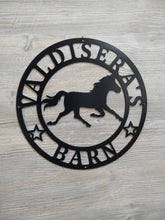 Load image into Gallery viewer, Personalized Horse Sign