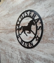 Load image into Gallery viewer, Personalized Horse Sign