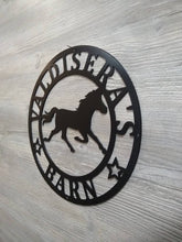 Load image into Gallery viewer, Personalized Horse Sign