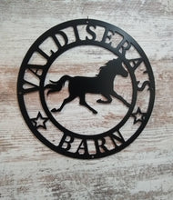 Load image into Gallery viewer, Personalized Horse Sign