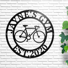 Load image into Gallery viewer, Metal Bike Wall Art