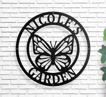 Load image into Gallery viewer, Custom Butterfly Sign