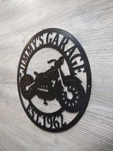Load image into Gallery viewer, Motorcycle Metal Sign