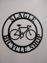 Load image into Gallery viewer, Metal Bike Wall Art