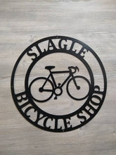 Load image into Gallery viewer, Metal Bike Wall Art