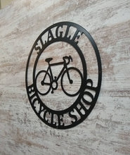 Load image into Gallery viewer, Metal Bike Wall Art