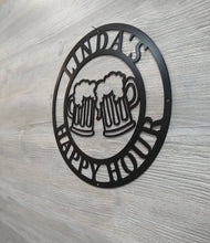 Load image into Gallery viewer, Personalized beer mugs sign