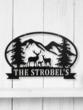 Load image into Gallery viewer, Monogram Deer Sign