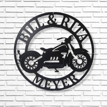 Load image into Gallery viewer, Motorcycle Metal Sign