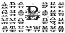 Load image into Gallery viewer, Personalized Family Name Metal Sign, Housewarming Gift, Metal Monogram Sign, Door Hanger, Last Name Sign, Metal Wall Art, Wedding Gift