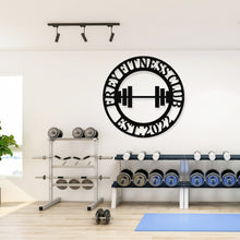Load image into Gallery viewer, Gym Sign | Personalized Home Gym Sign | Custom Metal Gym Sign | Home Gym Sign | Cross Fit Sign