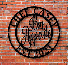 Load image into Gallery viewer, Personalized Kitchen Signs, Custom Kitchen Sign Wall Decor, Custom Metal Sign for Kitchen, Nana's Kitchen Metal Sign, Nana Mothers Day Gift