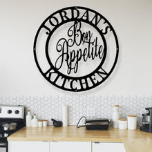 Load image into Gallery viewer, Personalized Kitchen Signs, Custom Kitchen Sign Wall Decor, Custom Metal Sign for Kitchen, Nana's Kitchen Metal Sign, Nana Mothers Day Gift
