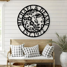 Load image into Gallery viewer, Hummingbird Metal Sign