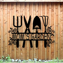Load image into Gallery viewer, Personalized Metal Gardening sign, custom yard sign, garden decoration, Mother’s Day, Garden Sign, custom garden gift, Metal Greenhouse Sign