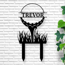 Load image into Gallery viewer, Personalized Golf Sign, Personalized Golf Décor, Golf Wall Art, metal Signs, Golf Sign, Bar Signs, Personalized Sign, 19th Hole golf sign