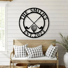 Load image into Gallery viewer, Personalized Golf Sign, Personalized Golf Décor, Golf Wall Art, metal Signs, Golf Sign, Bar Signs, Personalized Sign, 19th Hole golf sign