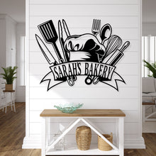 Load image into Gallery viewer, Kitchen Gifts, Custom Metal Sign for Kitchen, Personalized Kitchen Signs, Kitchen Wall Decor, Nana Mothers Day Gift, Custom Kitchen Sign