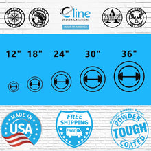 Load image into Gallery viewer, Airplane Monogram, Pilot Gifts, Personalized Aviation Signs, Custom Metal Signs, Airplane Hangar Sign, Personalized Pilot Name Sign