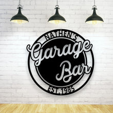 Load image into Gallery viewer, Backyard Metal Sign, Custom Rustic Décor, Outdoor Wall Art and Garden Sign for Home & Patio, Unique Gift Idea, family name sign