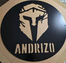 Load image into Gallery viewer, Metal Business Logo Sign | Custom Metal Sign for Businesses | Personalized Wall Art & Decor | Unique Branding Solution