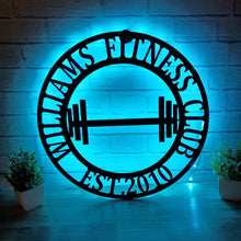 Load image into Gallery viewer, Personalized Home Gym Sign