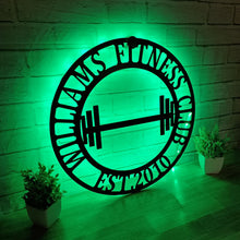 Load image into Gallery viewer, Personalized Home Gym Sign