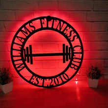Load image into Gallery viewer, Personalized Home Gym Sign