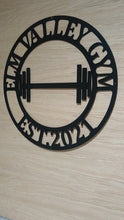 Load and play video in Gallery viewer, Personalized Home Gym Sign