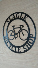 Load and play video in Gallery viewer, Metal Bike Wall Art