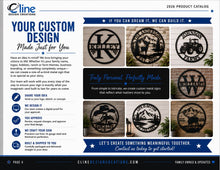Load image into Gallery viewer, Cline design Creations catalog order page
