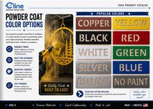 Load image into Gallery viewer, Cline design Creations catalog order page
