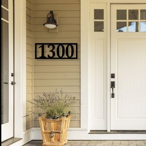 Custom metal address sign, custom street, rustic décor, metal numbers, Metal house numbers, address plaque, address sign, home décor