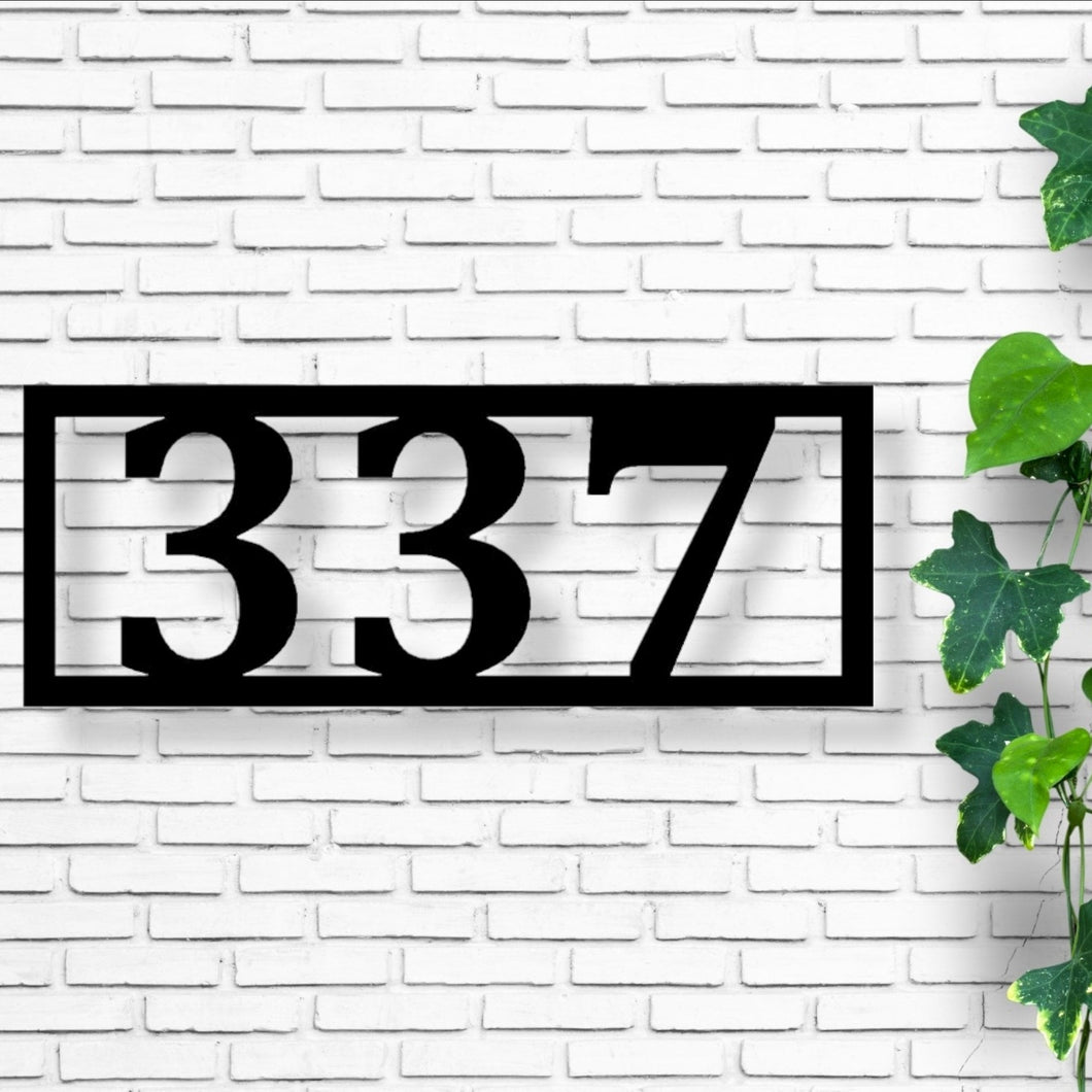 Custom metal address sign, custom street, rustic décor, metal numbers, Metal house numbers, address plaque, address sign, home décor