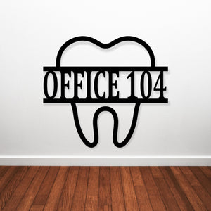 Dentist Office Wall Décor, Dentist Gift, Dental Office Sign, Dentist Office Metal Wall Decor, Personalized Dental Metal Wall Art, Hygienist