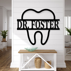 Dentist Office Wall Décor, Dentist Gift, Dental Office Sign, Dentist Office Metal Wall Decor, Personalized Dental Metal Wall Art, Hygienist