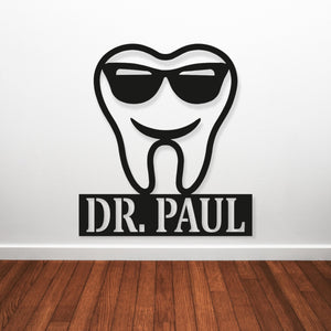 Dentist Office Wall Décor, Dentist Gift, Dental Office Sign, Dentist Office Metal Wall Decor, Personalized Dental Metal Wall Art, Hygienist