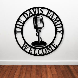 Custom Music Audio Studio Metal Wall Art | Unique Home Decor | Modern Musician Gift | Personalized Metal Art Sculpture