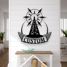 Load image into Gallery viewer, Ham Radio Gifts | Unique Metal Décor, Personalized Ham Radio Call Sign, Great Gift for Ham Operators &amp; Enthusiasts, Customizable Design
