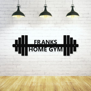 Gym Sign | Personalized Home Gym Sign | Custom Metal Gym Sign | Home Gym Sign | Cross Fit Sign, Gym Sign | Personalized Home Gym Sign